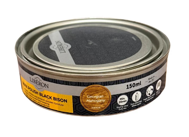 Liberon - Wax Polish Black Bison Paste - 150ml gallery