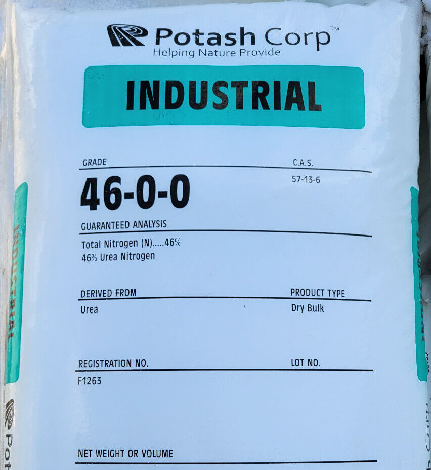 Urea Commercial Grade Nitrogen Fertilizer 46-0-0, 100% Water Soluble ( 5 lb bag) gallery