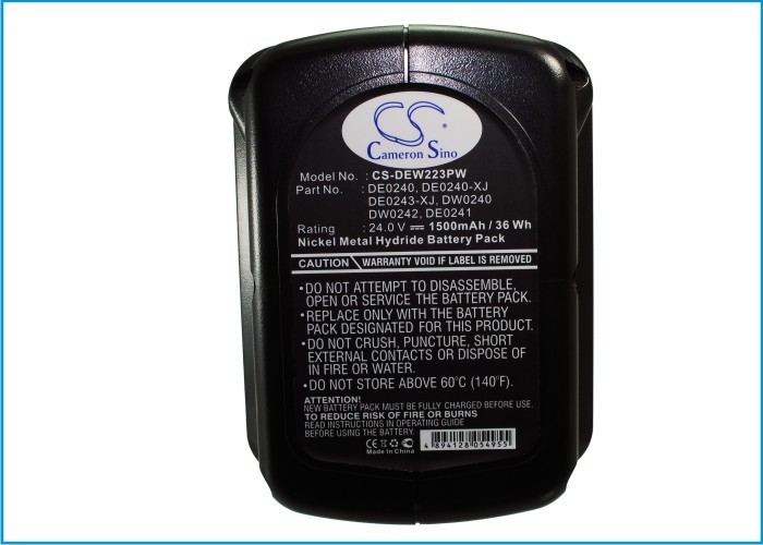 Battery for DeWalt DC222KA,DC222KB,DC223KA,DC223KB,DC224KA,DC224KB,DW004,DW0240 gallery