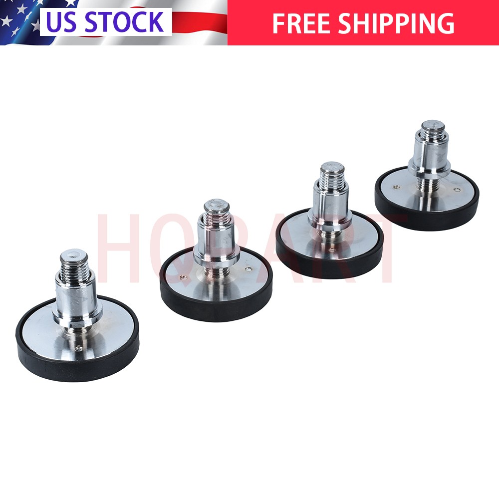 NEW 4pcs 38mm FIT Adapter with Rubber Lift Pads 4-9cm Extension Car US gallery