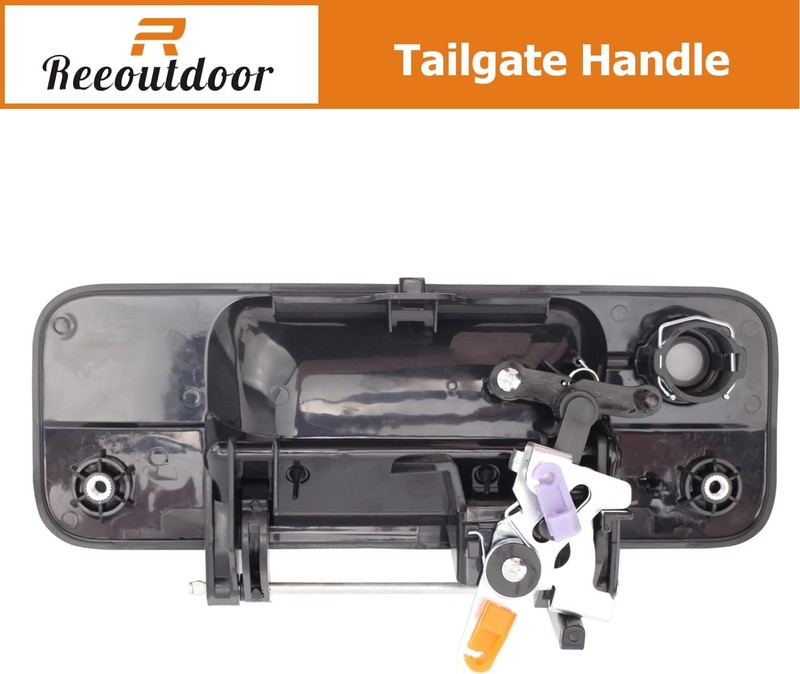 Tailgate Handle with Keyhole Compatible with 2007-2013 Tundra, Liftgate Latch gallery
