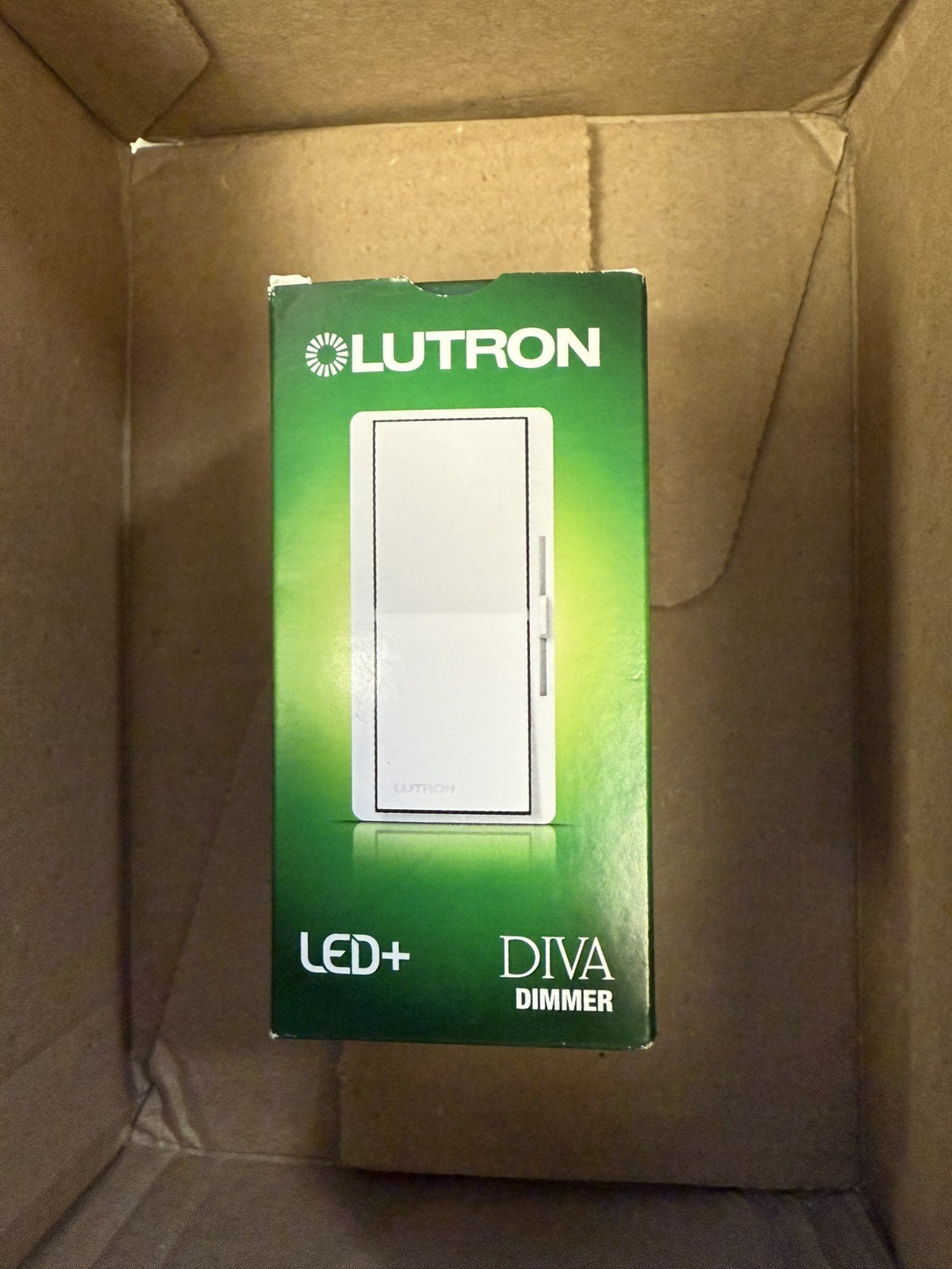 Lutron DVCL-153P-WH Diva LED Dimmer White- NEW - FAST SHIPPING gallery