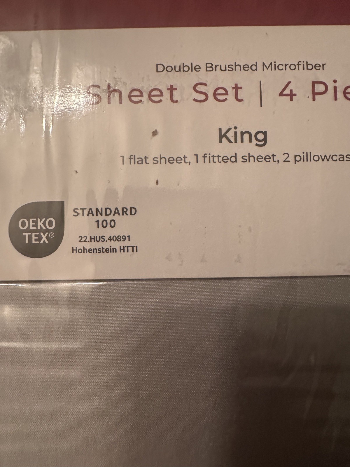 MELLANNI ICONIC FINE LINENS MINT MICROFIBER KING 4 PC BED SHEET DEEP POCKET gallery