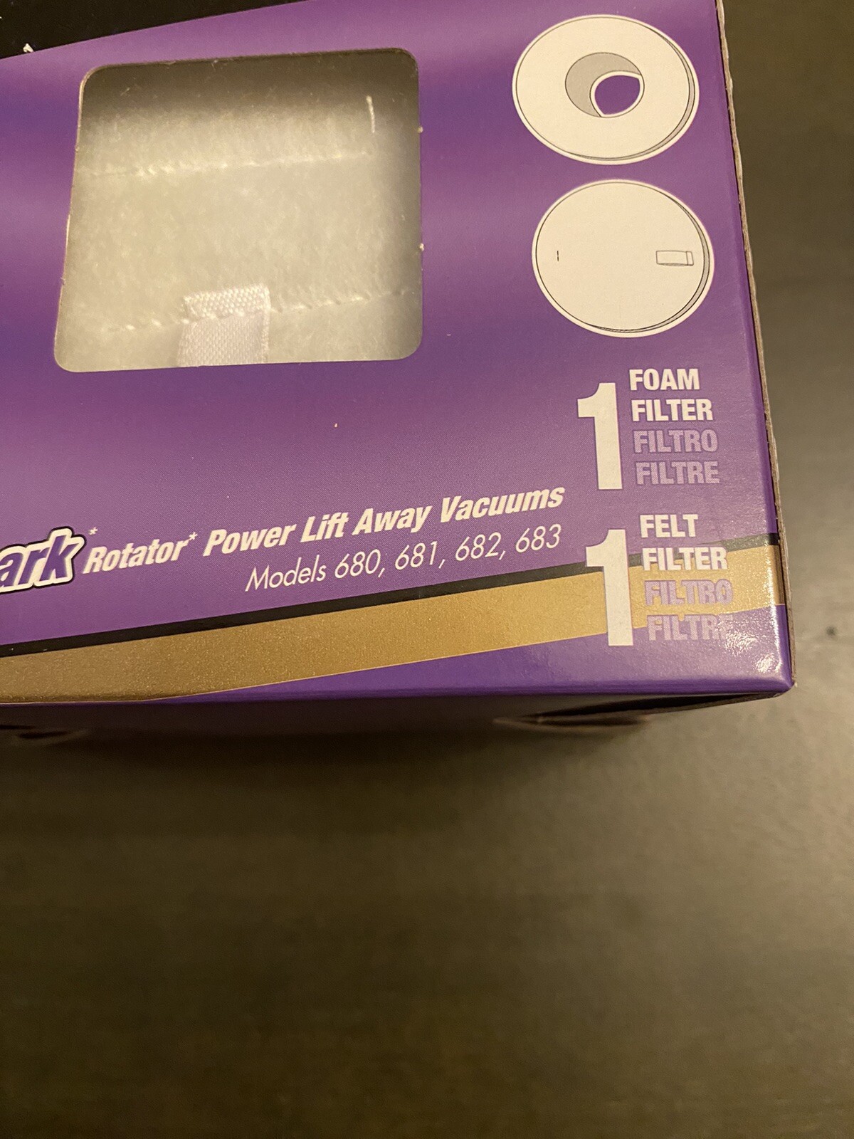 2 Fresh Solutions Vacuum Filter Shark Rotator Power Lift Away 680, 681, 682,683 gallery