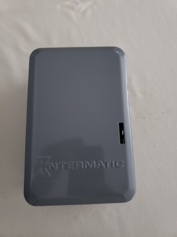 Intermatic T101 SPST Mechanical Time Switch Gray - 120V 40amp gallery