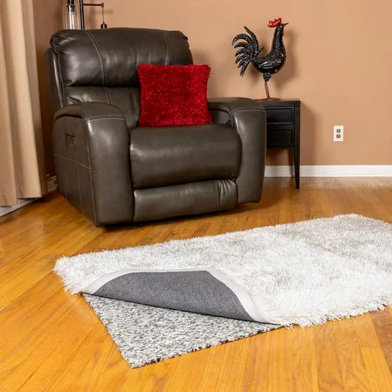 Premium Plush Rug Pad - 6 ft. x 8 ft. - Extra Rebound Padding Carpets NEW gallery