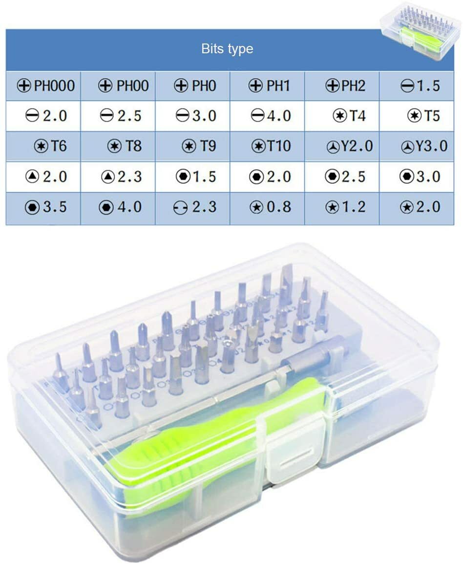 32 in 1 Professional Magnetic Screwdriver Set Computer all Phone Repair Tool Kit gallery