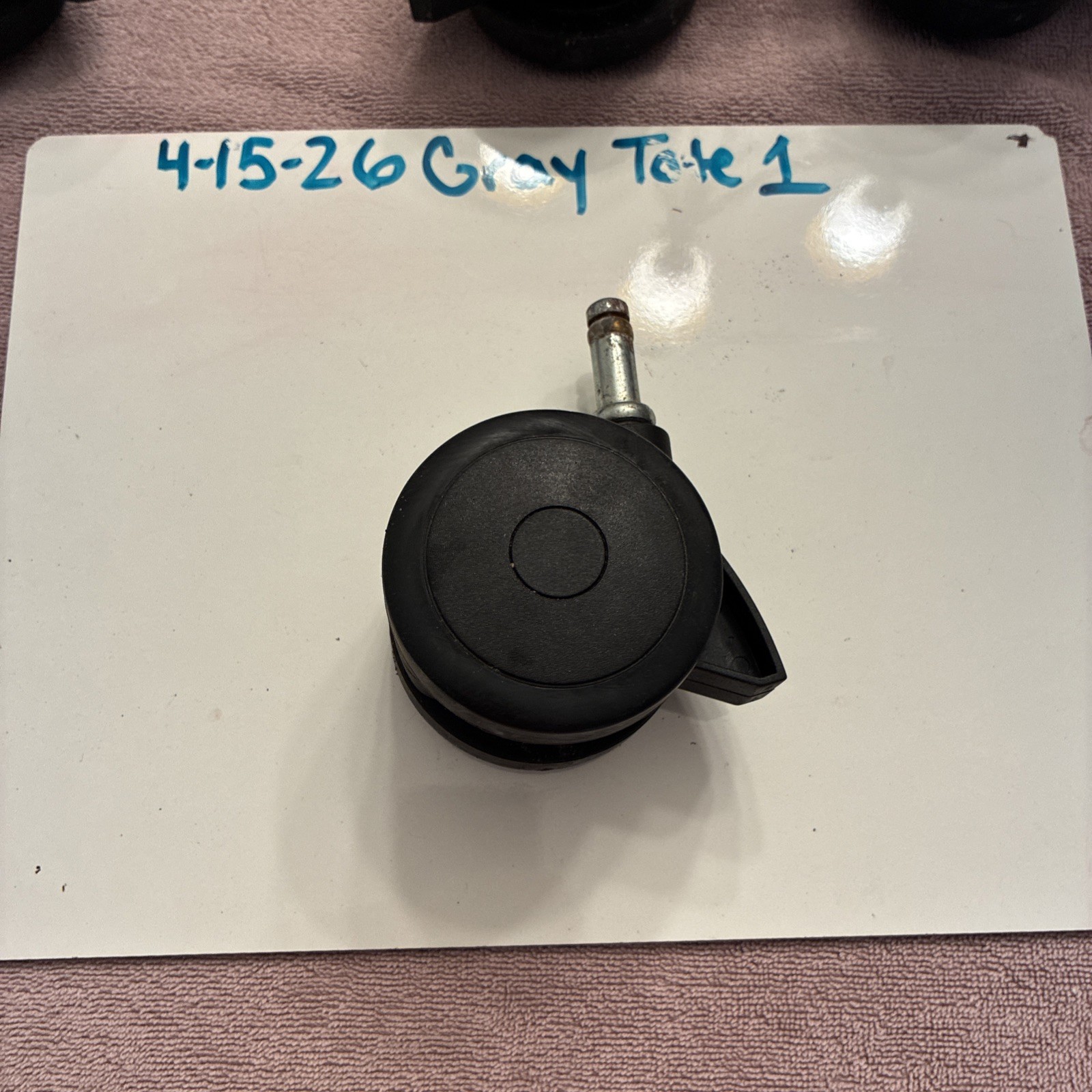 (1) Genuine Weber Grill Caster for some Genesis, Spirit, Summit Scratch gallery
