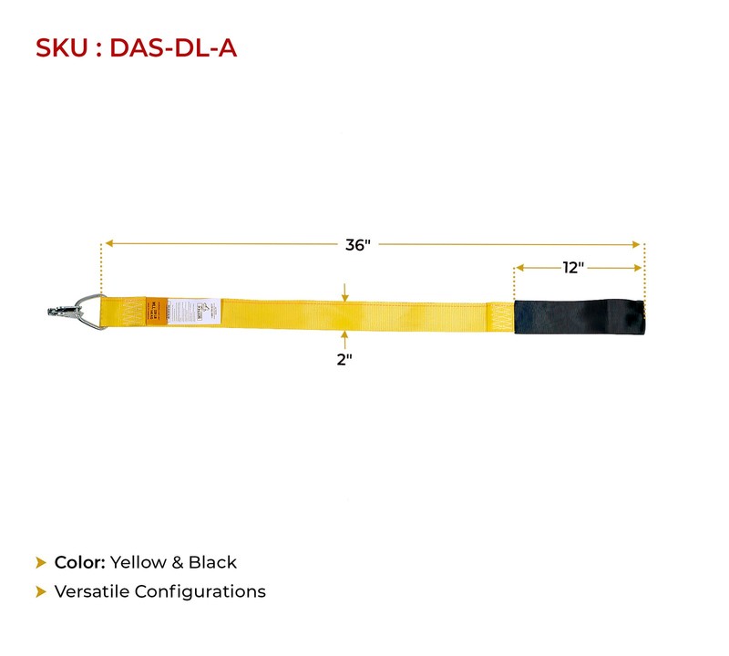 (4 Pack) 12” Single Loop Driver Assist Strap - Heavy-Duty gallery
