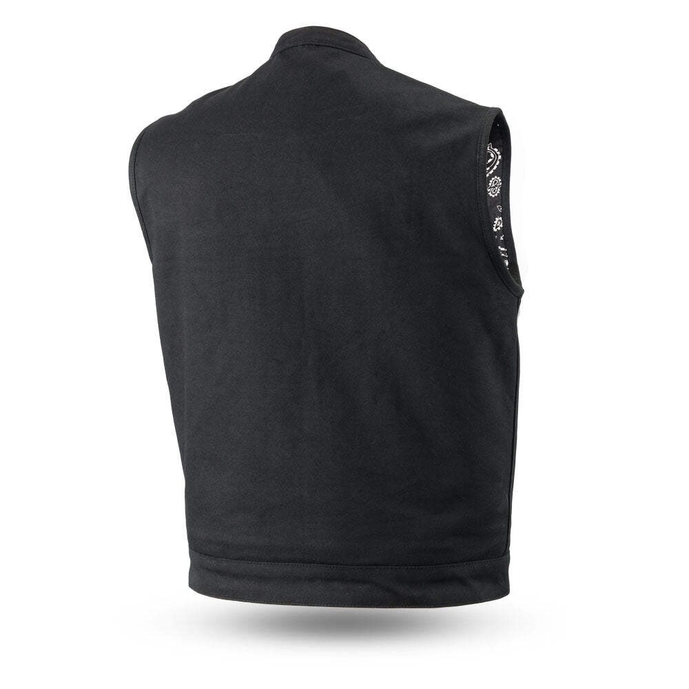 Luxryder Highland V2 Men’s Motorcycle Canvas Vest gallery