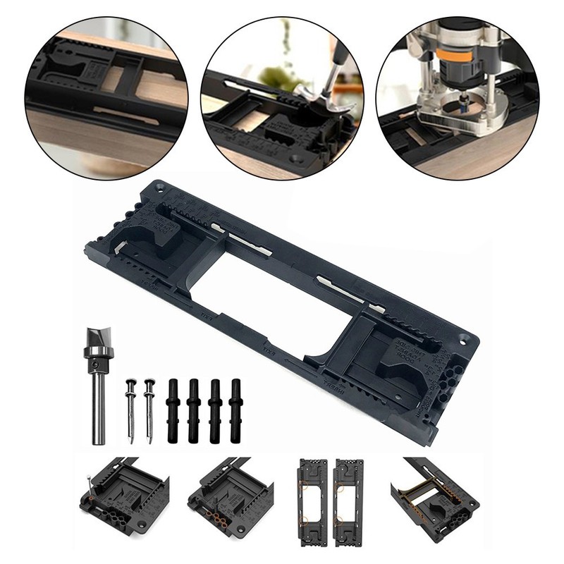 For Professional Hinge Router Template With Sliding Mechanisms For Doors gallery