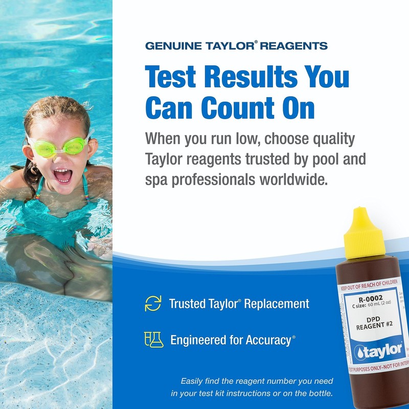 Taylor Technologies R-0002-C, Tech No.2 Reagent DPD 2 oz, As Shown gallery