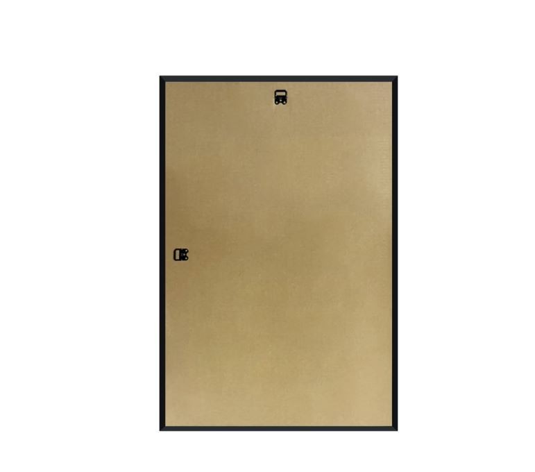 Mainstays 24x36 Basic Black Poster Frame Free & Fast Shipping Black poster frame gallery