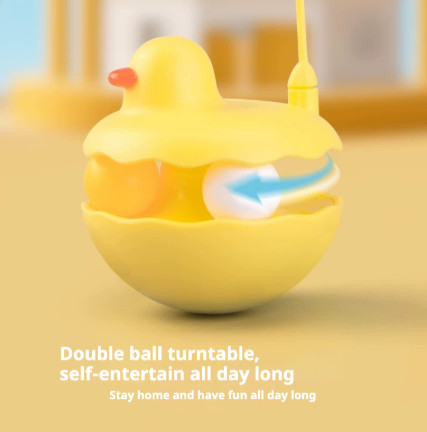 Interactive Duck Cat Toy – Lightweight Resin Toy for Kittens & Cats gallery
