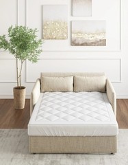 Sleep Philosophy Waterproof Sofa Bed Mattress Protection Pad 3M Scotchgard (Sh1)