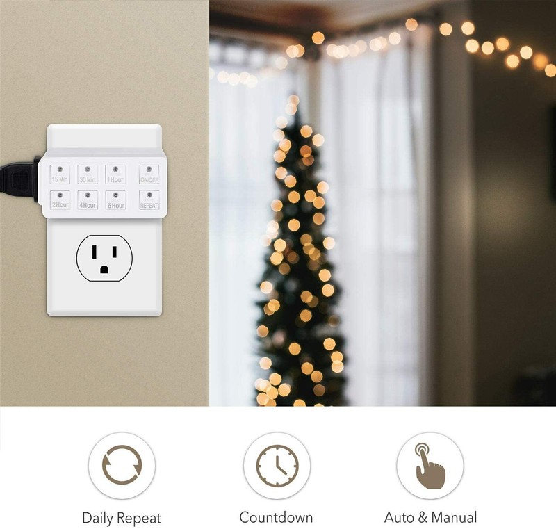 BN-LINK Smart Digital Countdown Timer with Repeat Function Shut Off Touch Button gallery