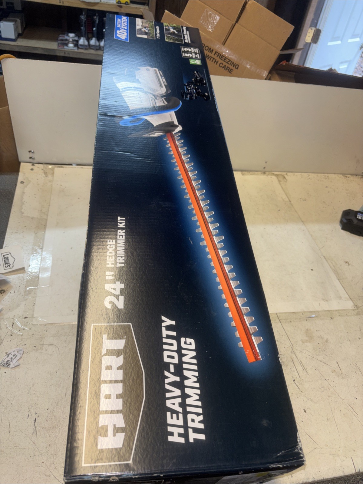 HART 40-Volt Cordless Hedge Trimmer Brush Cutter(TOOL ONLY).NB 0052 gallery