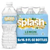 Splash Refresher Lemon Flavored Water, 16.9 Fl Oz, Plastic Bottle Pack of 6 gallery