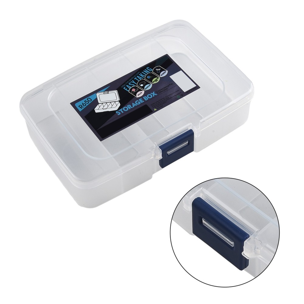 Tool Screws Box Box Plastic Small Part Container Tool Screws Translucent