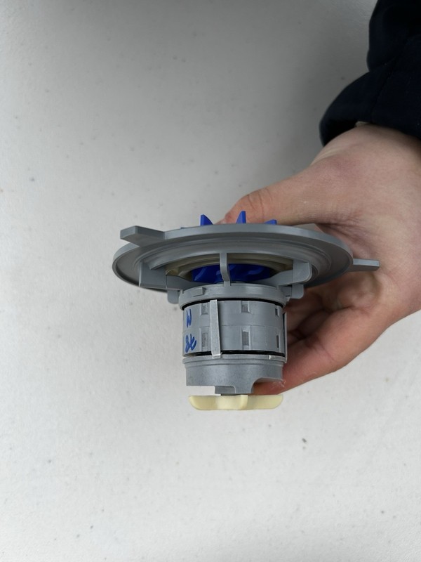 Dishwasher Pump Assembly Gray Blue Beige Plastic Replacement Part gallery