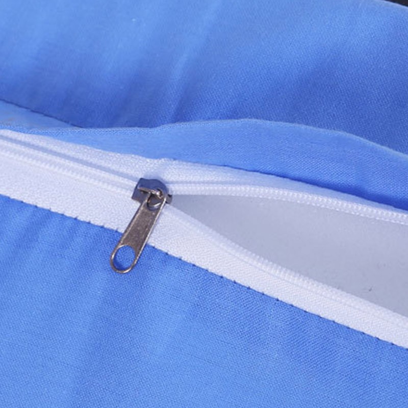 Foam Blue Triangle Bed Wedge Pillow For Back Support New gallery