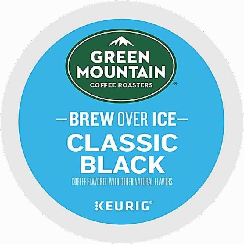 Green Mountain Brew Over Ice Classic Black Coffee 24 to 144 Count K cups gallery