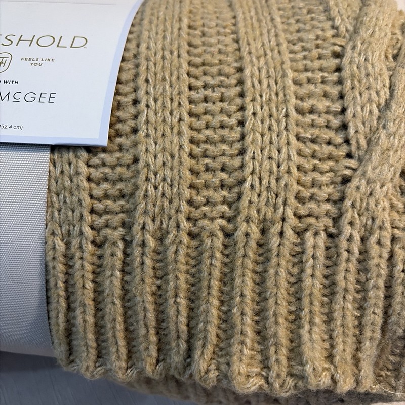 Threshold™ Throw Blanket Designed with Studio McGee – Textured Knit Throw gallery