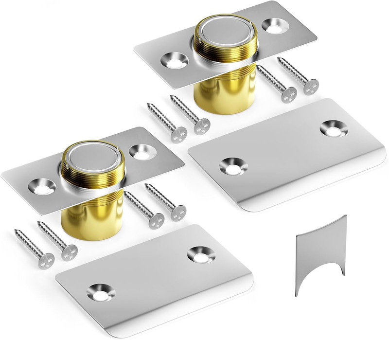 Silent Ball Catch, Adjustable Strong Magnet Door Catch，Using Noise Free, Replaci gallery