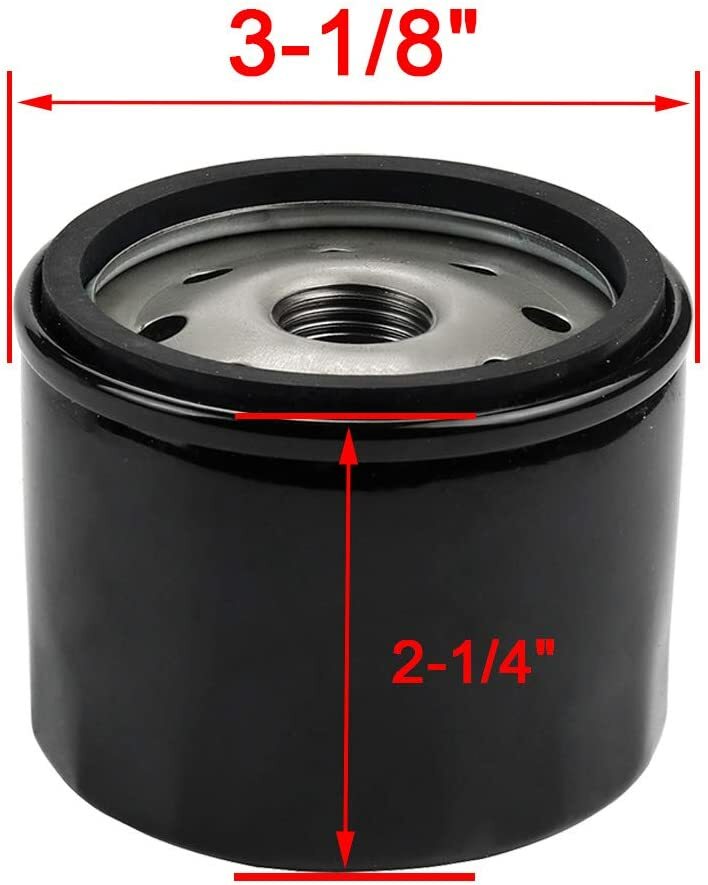 Air Filter Oil Filter for john deere d140 22-hp v-twin hydrostatic 48-in Mower gallery