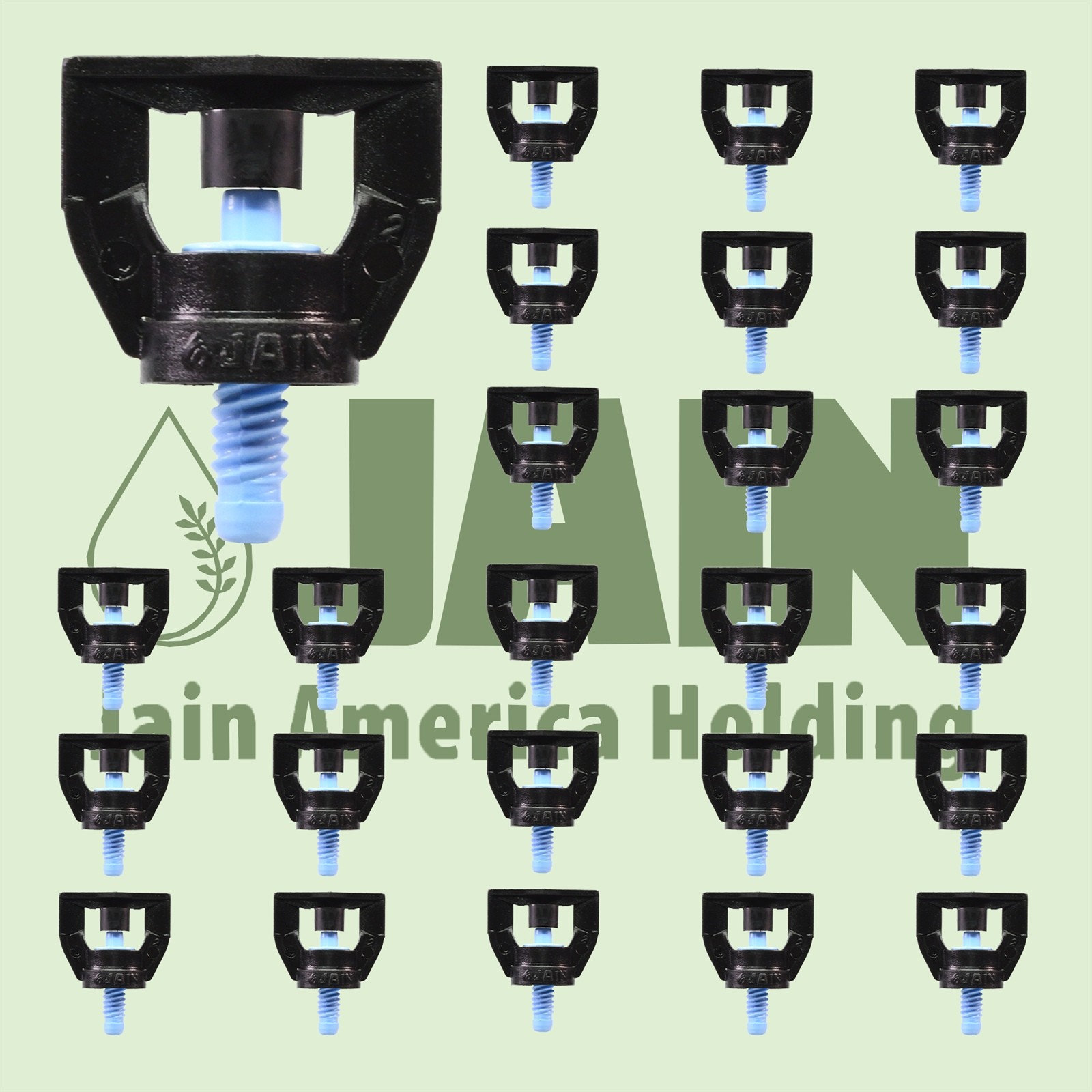 25 Jain Irrigation Micro Sprinkler Notch Pattern 15–21 ft Wetting Area U-40 gallery