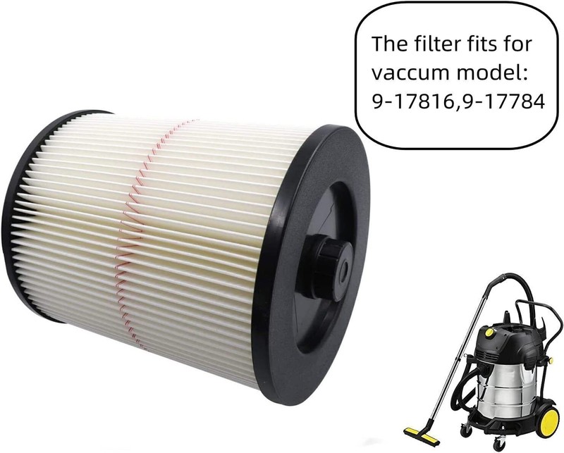 2 Replacement Cartridge Filter for Shop Vac Craftsman 9-17816 Wet Dry Air Filter gallery