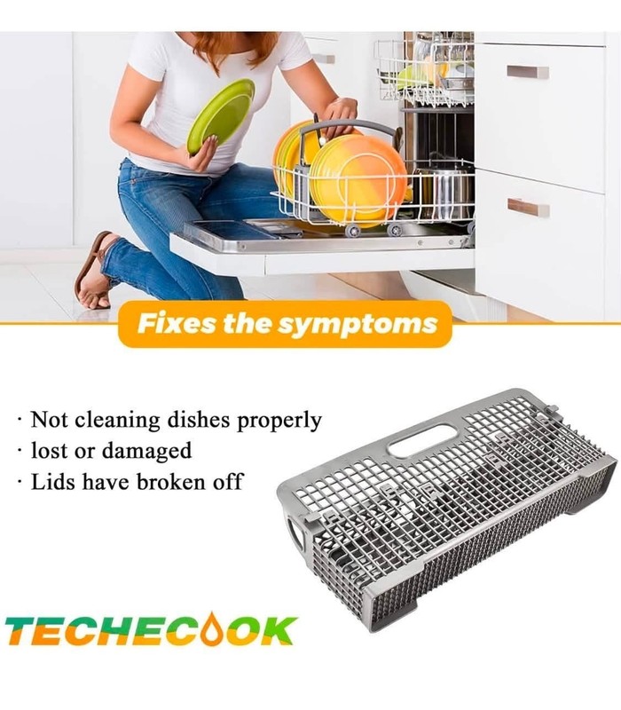 8531233 Silverware Basket Compatible with Whirlpool Kenmore Dishwasher gallery