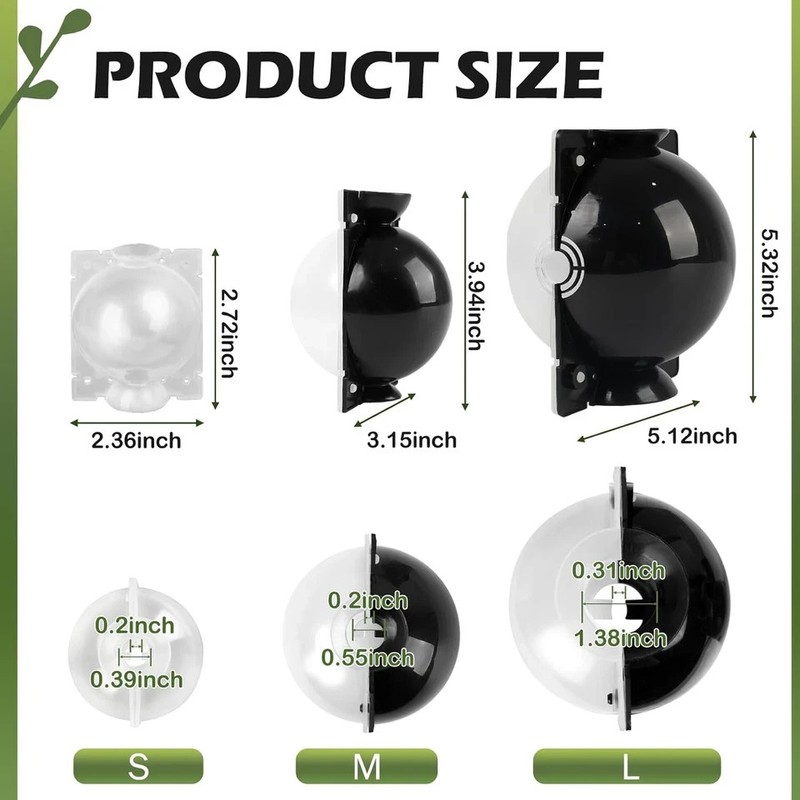 Tree Root Growing Box, Air Layering Pods Propagation Kit, Reusable Half Transpar gallery