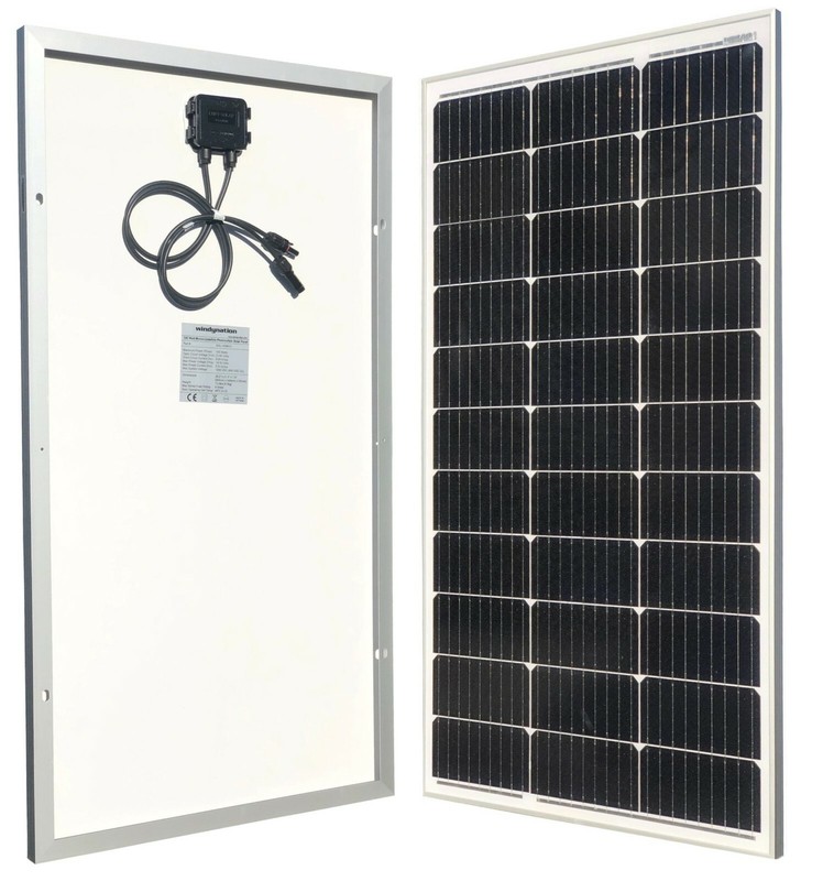 WindyNation 400W Monocrystalline Solar Panel Kits w/ MPPT 40A Charge Controller gallery