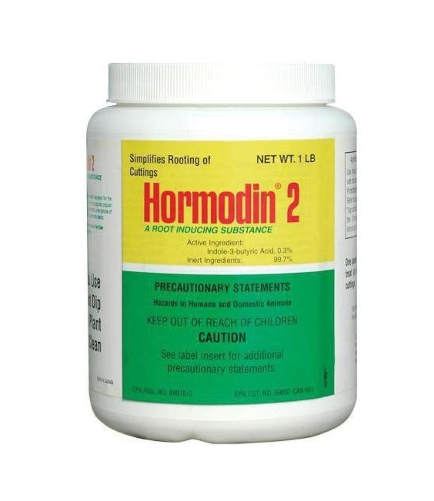 Hormodin #2 Rooting Hormone Induces Root Growth 1 lb Jar by OHP