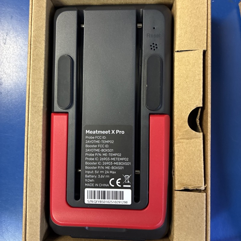 Meatmeet X Pro Wireless Meat Thermometer with Dual Wi-Fi & Bluetooth, 2 Probes gallery