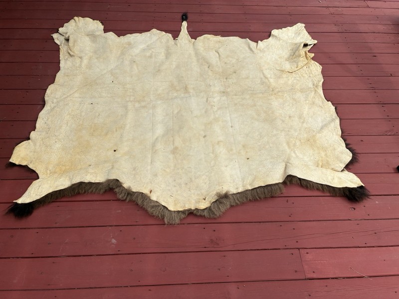 Buffalo Pelt Rug 80” X 76” gallery