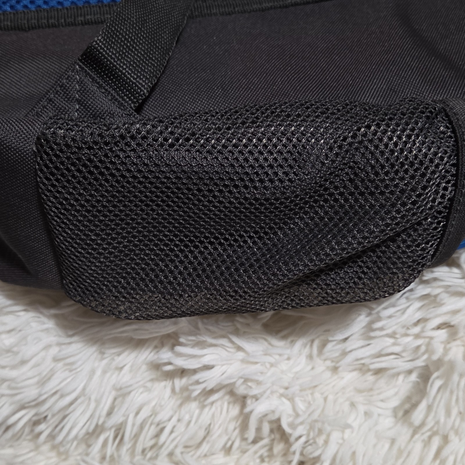Large Blue/Black Hiking Backpack, Zip Closure, Padded Straps, 6 Pockets 5