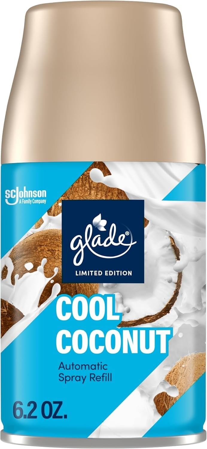 Glade Automatic Spray Refill, Cool Coconut, Scented Air Freshener for Home... gallery