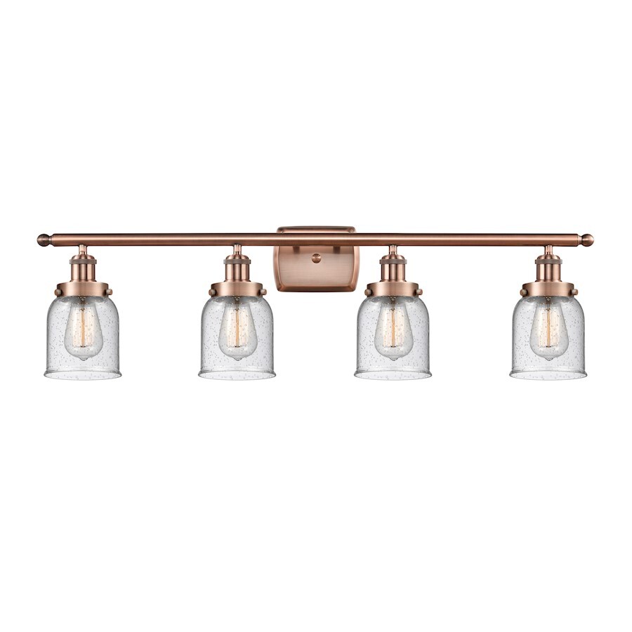 Innovations Ballston SM Bell 4-LT Vanity, AC Colorful/Bell - 916-4W-AC-G54 gallery