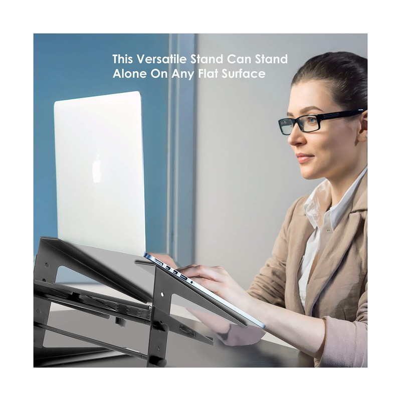 Pyle Portable Adjustable Laptop Stand - 6.3 to 10.9 Inch Standi... Fast USA SHIP gallery
