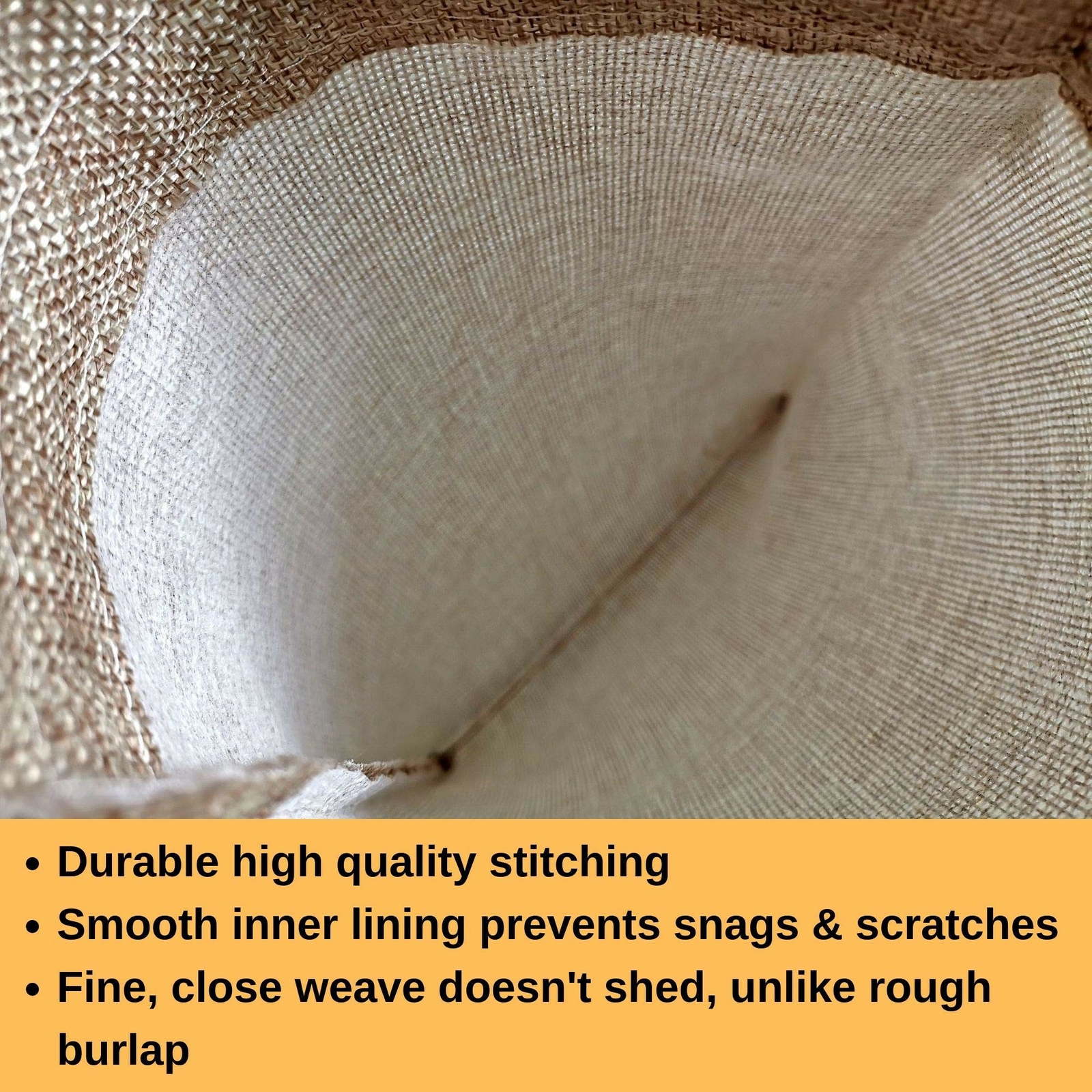 25 Burlap Bags with Drawstring 8x12 Inch - Reusable Grocery, Household, Kitch... gallery