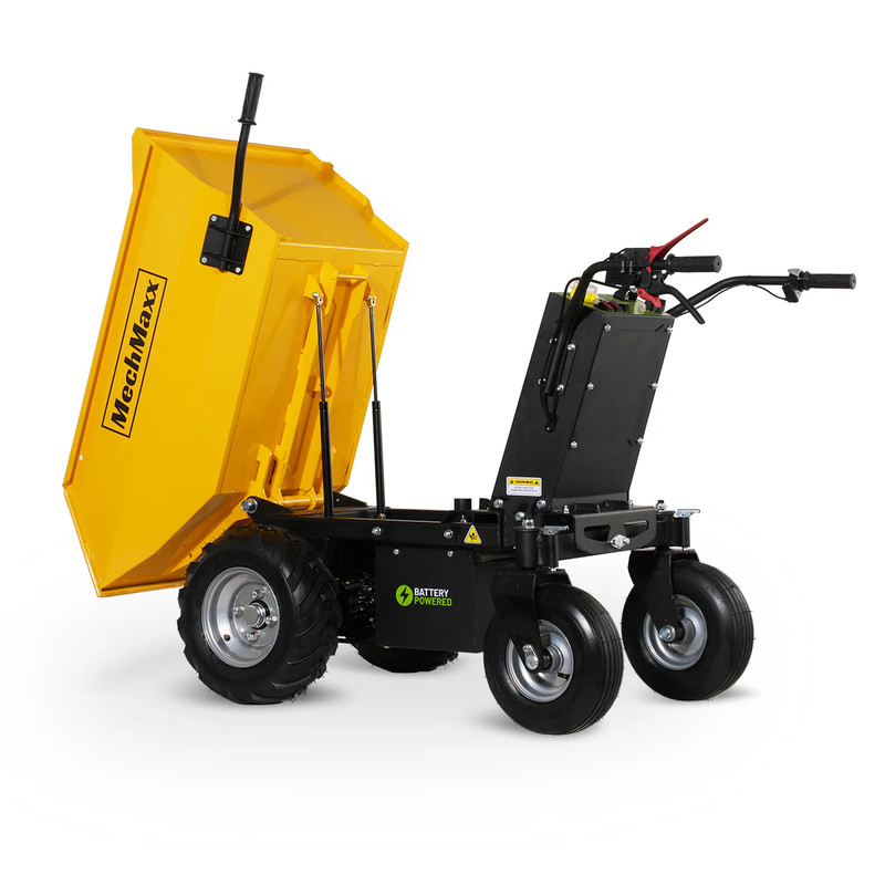 MechMaxx 1100Lbs Loading Battery Mini Dumper 1000W 48V Brushless DC Motor E50 gallery