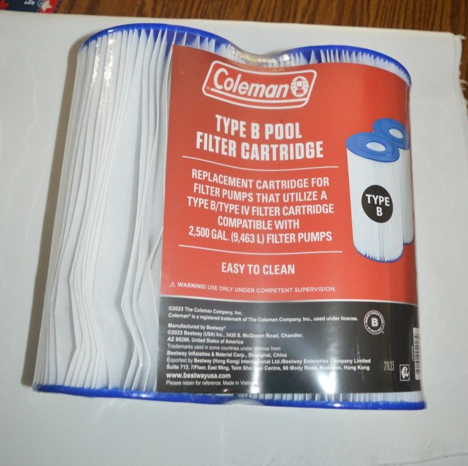 COLEMAN TYPE B POOL TYPE FILTER CARTRIDGES FOR POOLS USING B FILTERS gallery