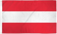 “AUSTRIA” flag 2×3 ft polyester banner sign Austrian AUS EU UN United Nations