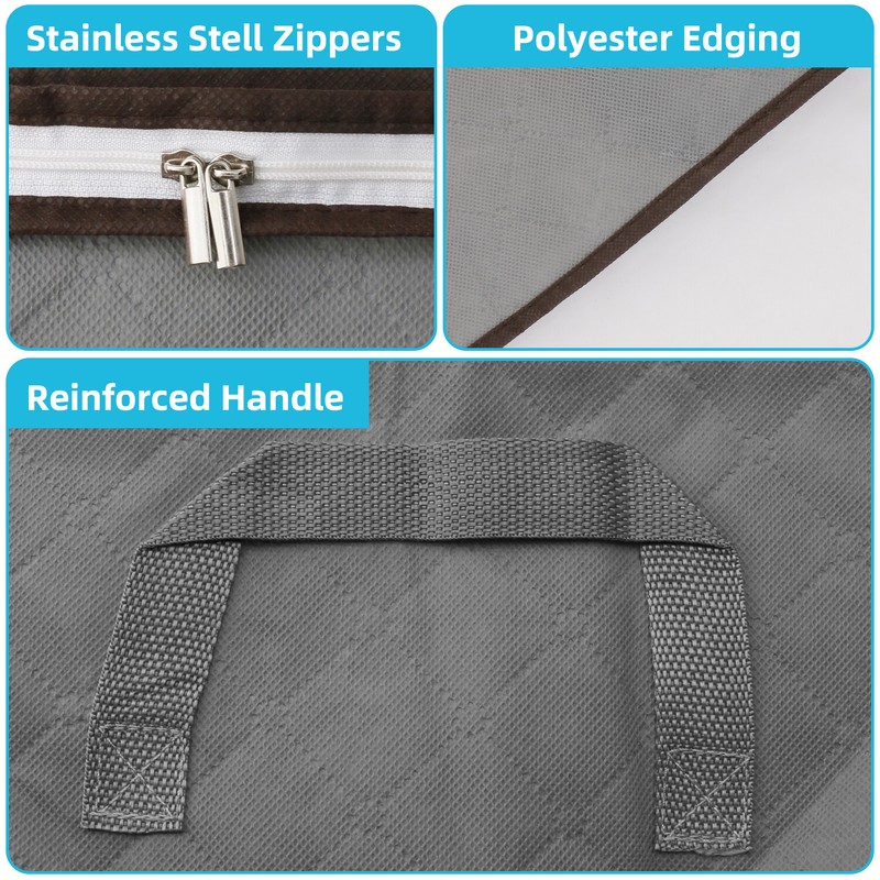 Clothes & Blanket Storage Bag - Large Capacity Home Organizer for Bedding gallery