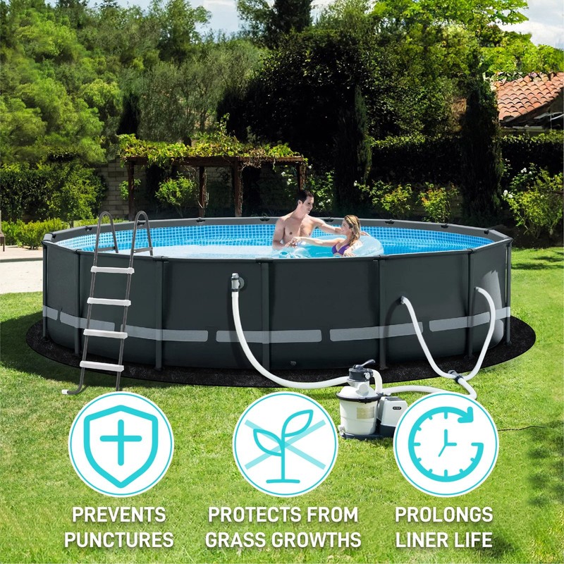 MODIGT Armor Shield Aboveground Swimming Pool Floor Pad Above Ground Liner Guard gallery
