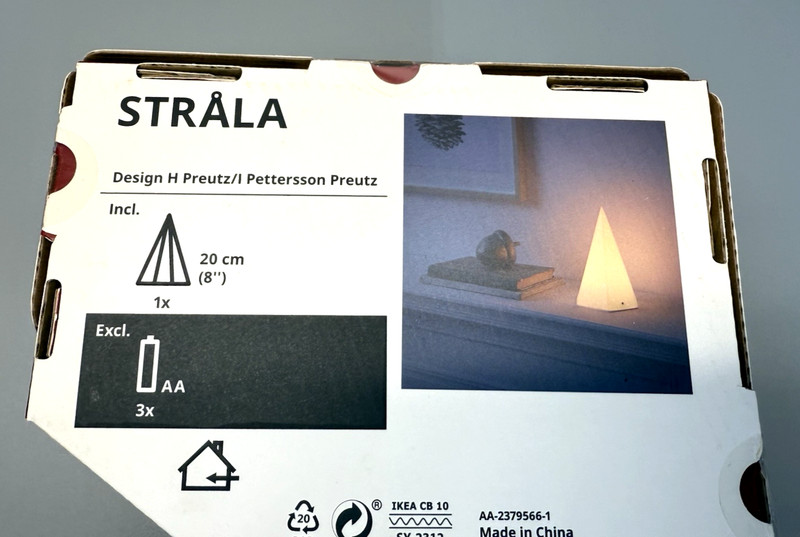 New IKEA STRALA LED Decorative 8" Table Lamp Tree 905.627.55 gallery