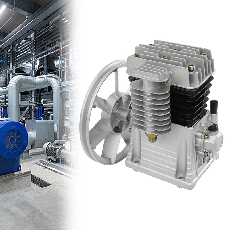 Air Compressor Pump Head Single Stage Twin Cylinder Air Compressor Pump Head gallery