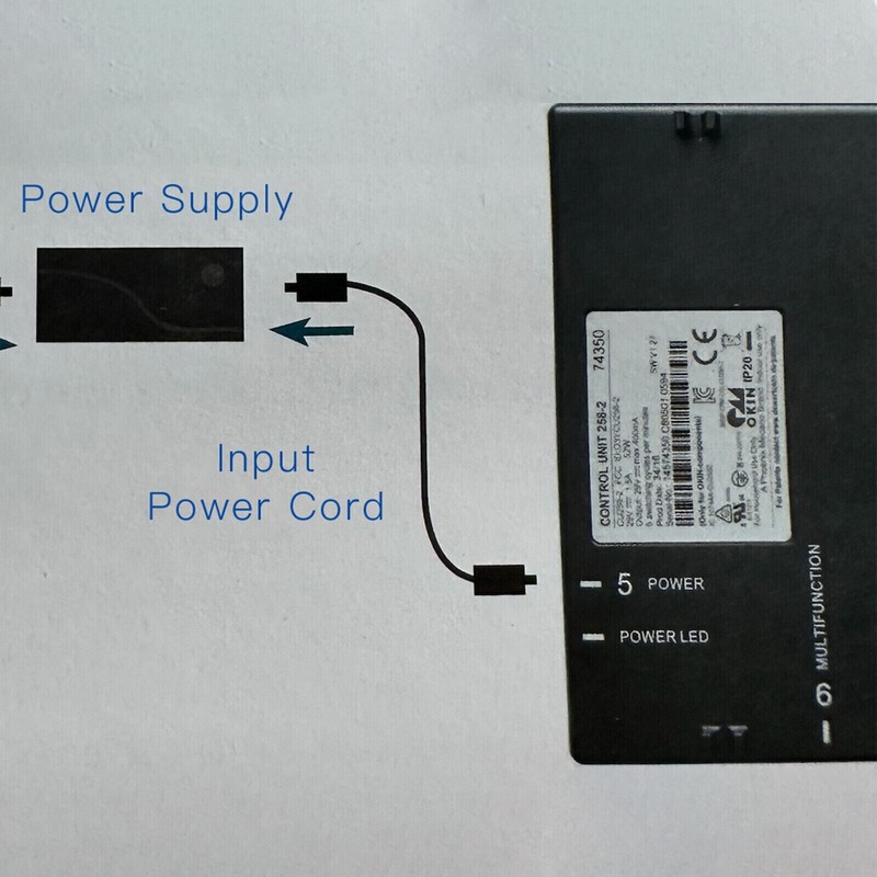 Serta Adjustable Bed Base 3 Piece Switching Power Supply Adapter Kit Replacement gallery